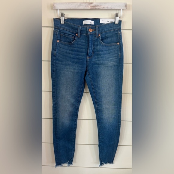 LOFT Denim - Loft Skinny Crop Slim Pockets NWT